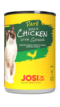 JOSICAT PATÉ CHICKEN WITH QUINOA